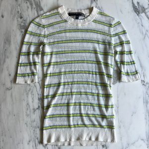 VERONICA BEARD
Striped Crew Neck T-Shirt
Size: XS